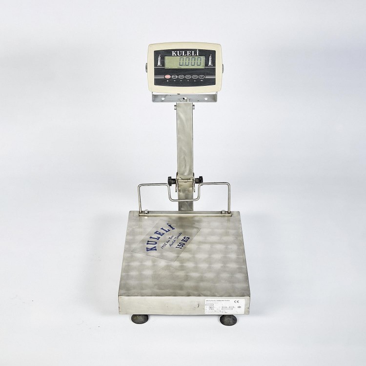 35x45 7516-K.Boyun Kuleli Paslanmaz Tartım Baskülü 35x45 7516-K.Boyun Kuleli Paslanmaz Tartım Baskülü